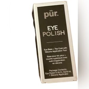 NIB Pur Eye Polish Eye Shadow/Base in Caviar Dark Brown Full Size